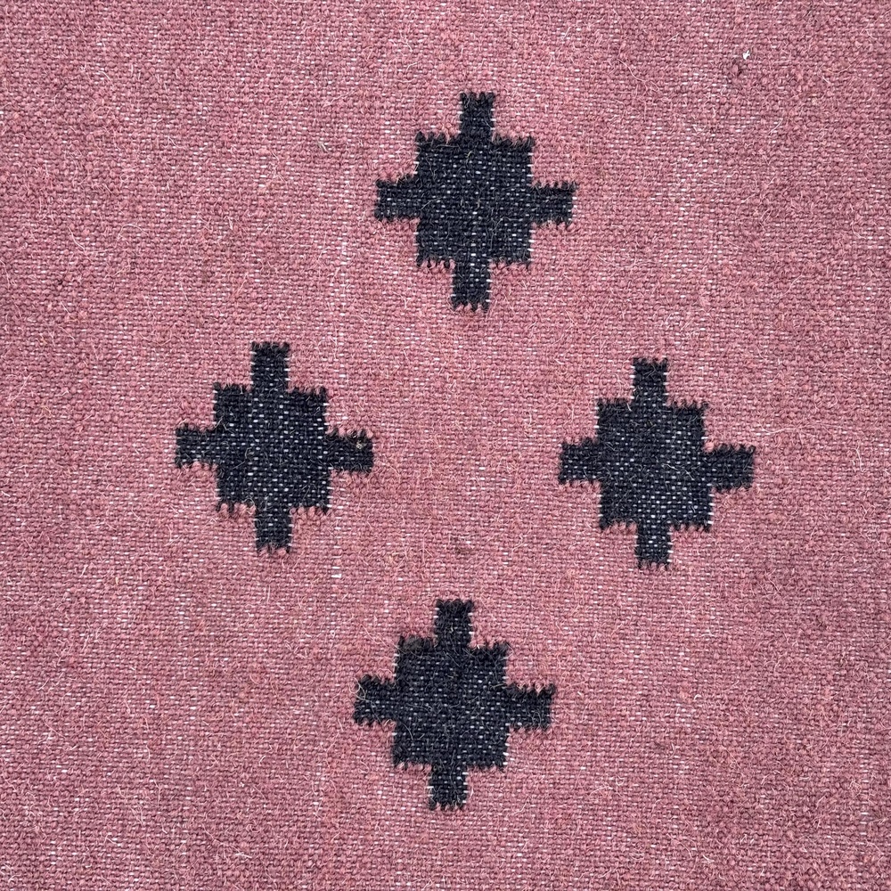 Handmade Multicolor Wool Dhurrie Vintage For Home